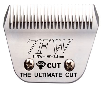 Diamond Cut Wide Size Blade 7F - 3.2mm