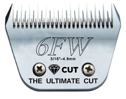 Diamond Cut Wide Size Blade 6F - 4.8mm