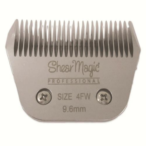 Shear Magic Wide Detachable Steel Blade Size 4F - 9.6mm