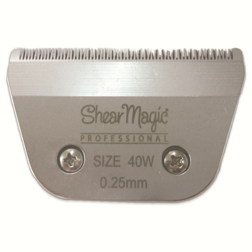 Shear Magic Wide Detachable Steel Blade Size 40 - Fine 0.25mm