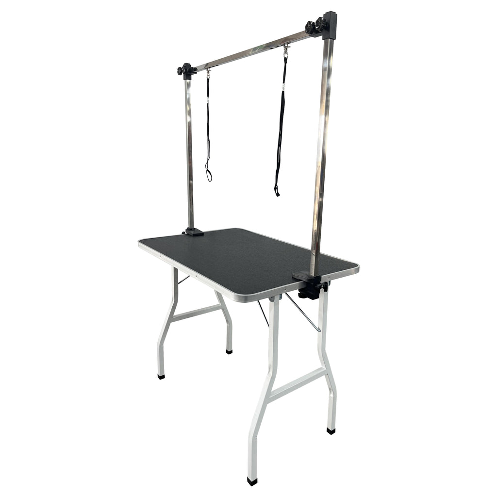 Foldable Grooming Table - Large with H-Frame