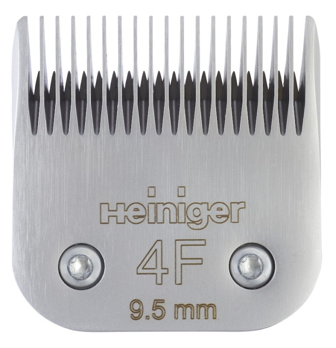 Heiniger A5 blade size 4F